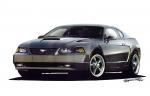 Ford Mustang Bullitt GT Concept 2000 года